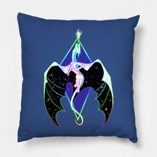 Nebula Dragon Pillow