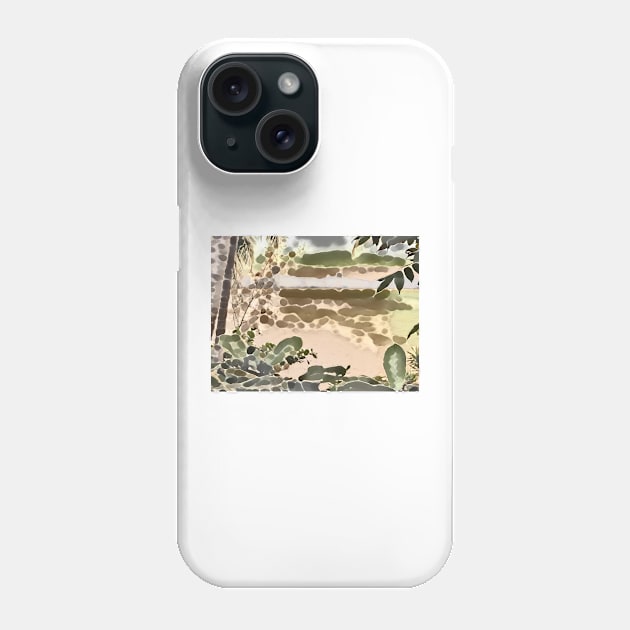 Camo Foliage Phone Case by PsyCave