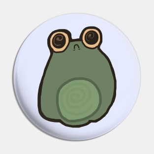 Frog Potato Pin