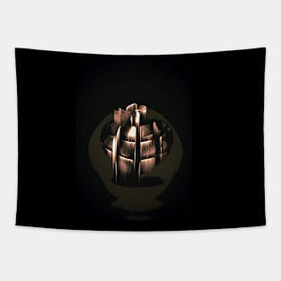 Heart grenade Tapestry