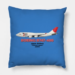 Boeing B747-400 - Japoan Airlines "Yokoso! Japan" Pillow