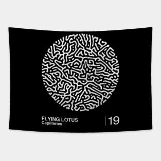 Flying Lotus / Minimalist Graphic Artwork Fan Design Tapestry