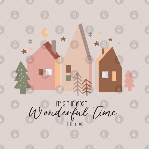 It's the Most Wonderful Time of the Year - Boho Christmas by Pop Cult Store