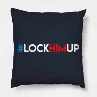 Lock Him Up Hashtag Pillow