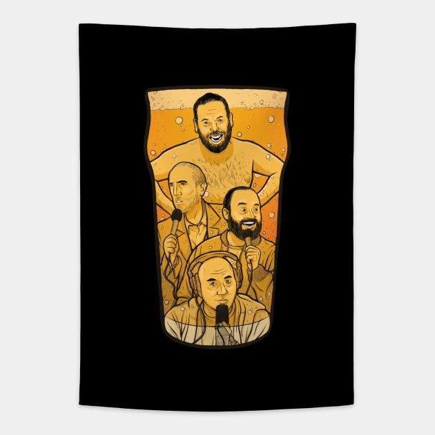 Sober October Tapestry by Baddest Shirt Co.