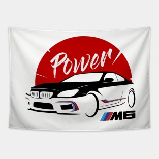 BMW M6 Tapestry