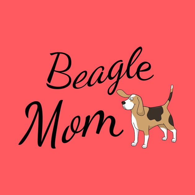 Beagle Dog Mom by tribbledesign