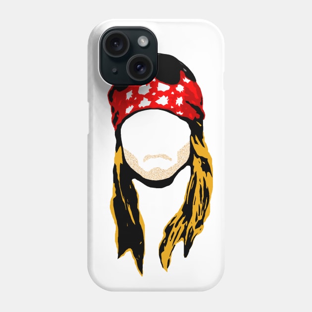 AXL ROSE NO FACE Phone Case by PopSmarts