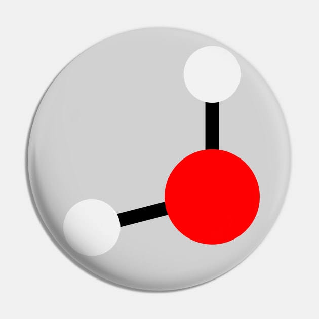 Water molecule Pin by BOT3241