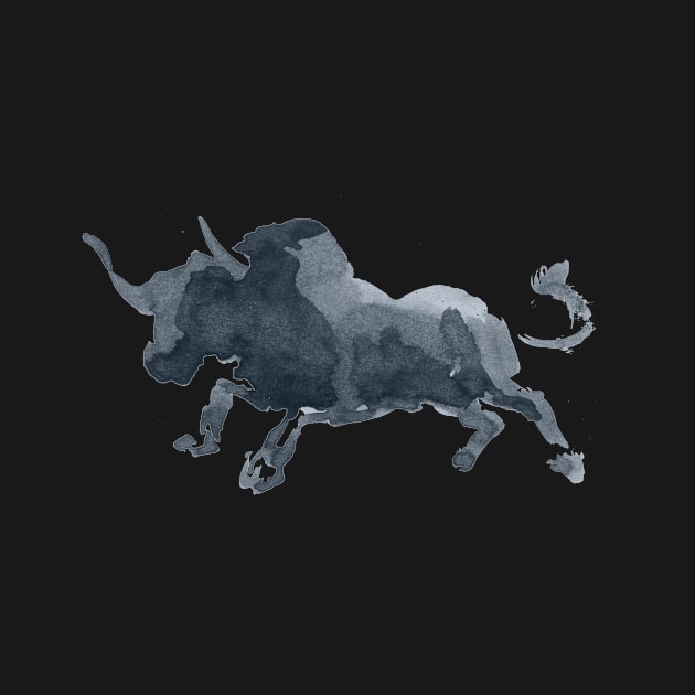 Bull illustration by Tapan