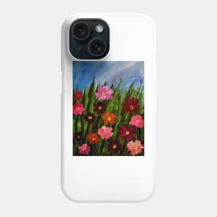 burst of color of wildflowers Phone Case