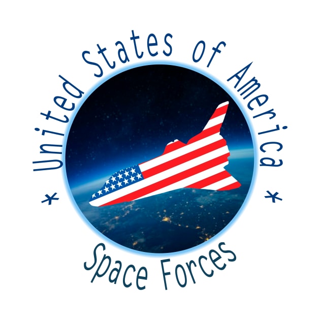 Space Force T Shirt by Dimion666