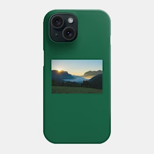 Dawn at Sauris di Sopra, Italy Phone Case