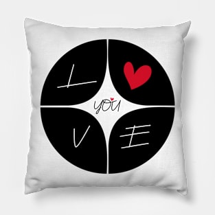 Love you Valentine day Pillow