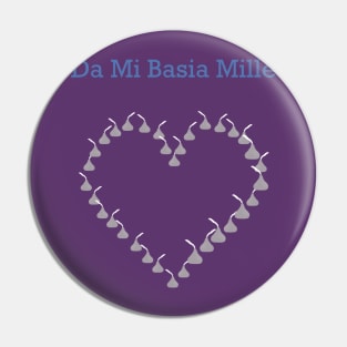 Catullus Kisses Pin