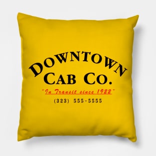 Downtown Cab Co. Pillow