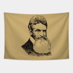 John Brown Sketch - History, Abolitionist, Leftist, Harpers Ferry Tapestry