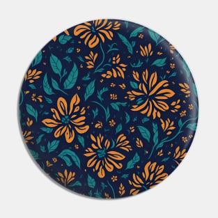 floral pattern design, colorful pattern design Pin