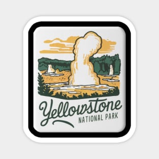 Yellowstone National Park Magnet