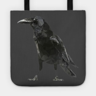 Crow Low Poly Tote