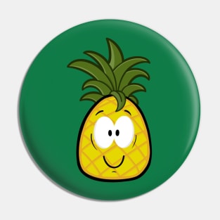 Smiling Pineapple Pin