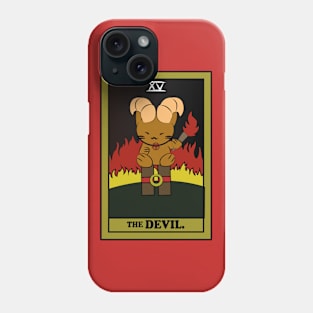 TAROT CARDS | THE DEVIL. | CAT Phone Case