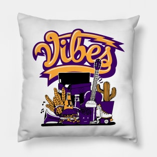 Sneaker Vibes Court Purple Pillow