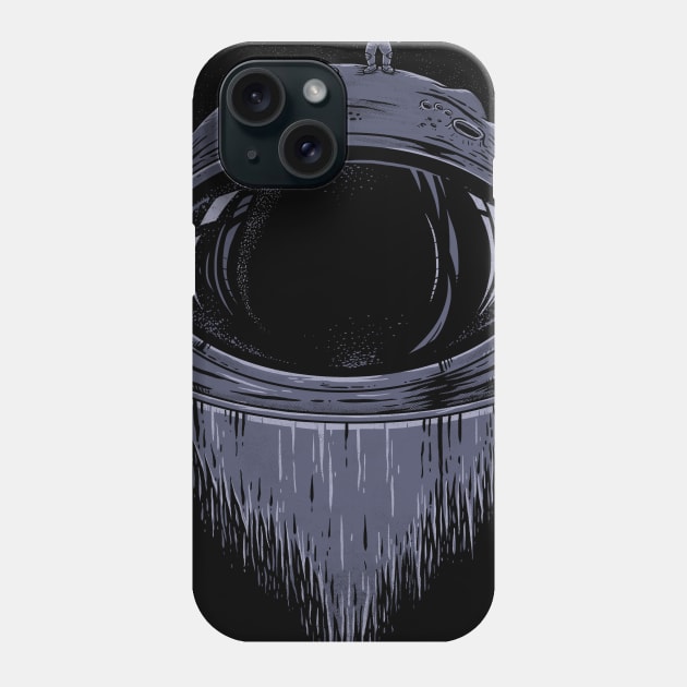 Man on the Moon Phone Case by UmbertoVicente