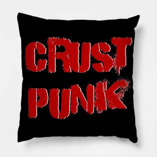 Crust punk Pillow