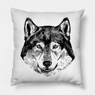 Husky Pillow