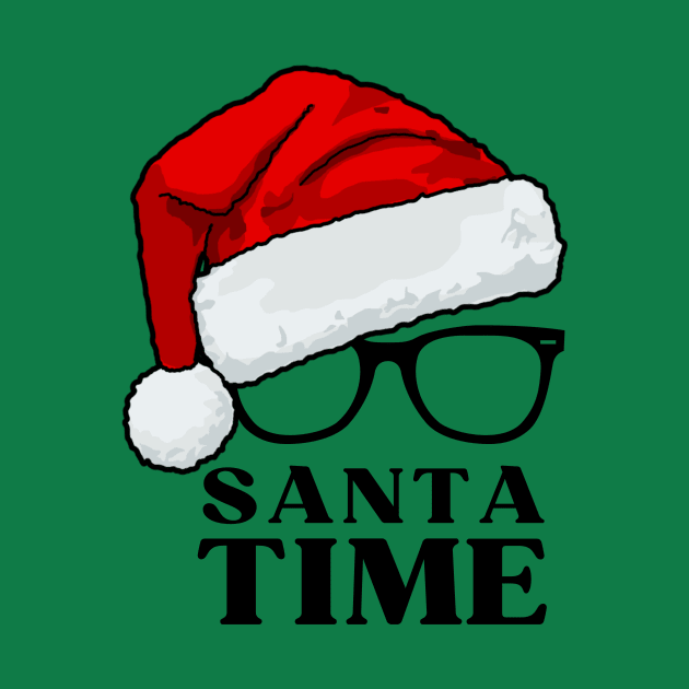 Santa Time Holiday Sweatshirt by AwkwardTurtle