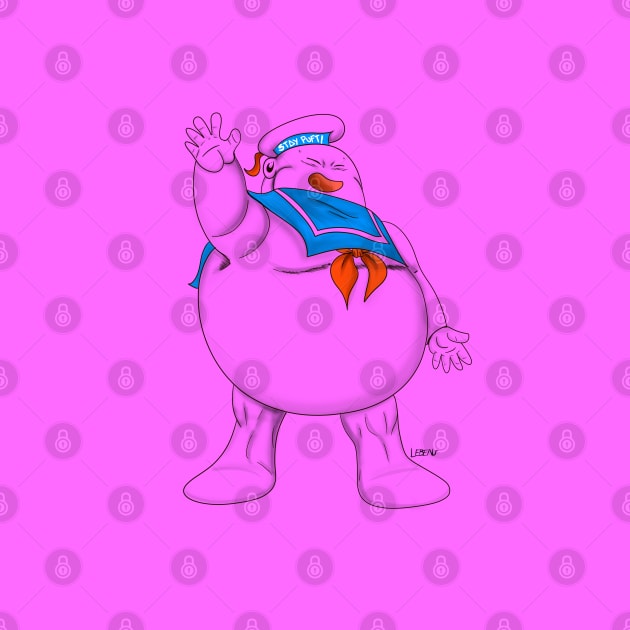 majin buu in marshmallow man cosplay by jorge_lebeau