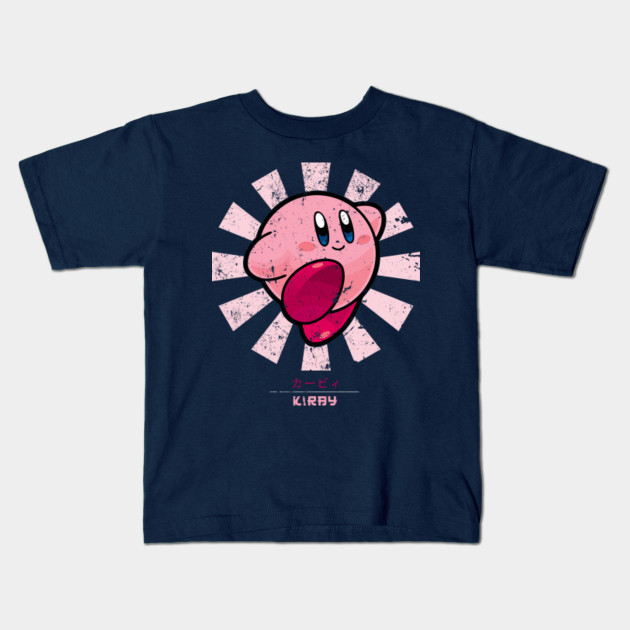 Kirby Retro Japanese Kid/'s T-Shirt