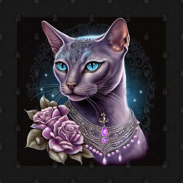 Royal Abyssinian Cat by Enchanted Reverie