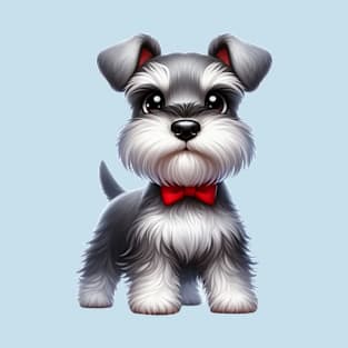 Cute Miniature schnauzer T-Shirt