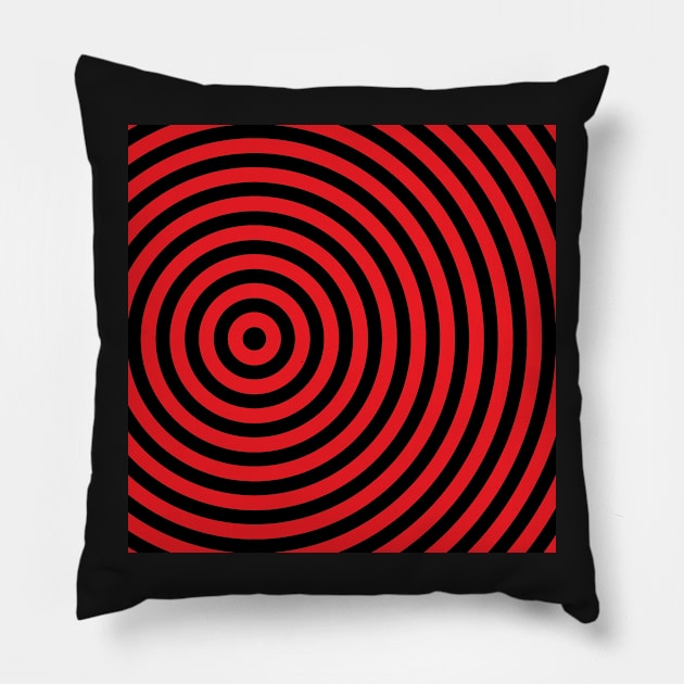 U2 - Vertigo Imagery Pillow by Rad Love