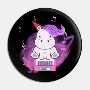 musician hippo Pin