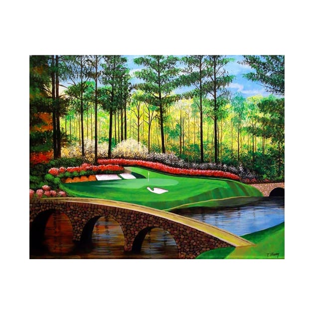 12th hole at Augusta National by terryhuey