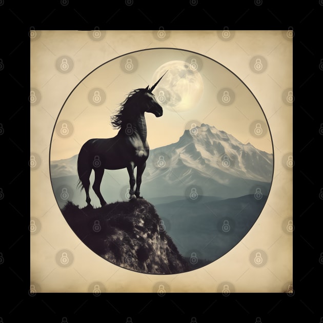 Unicorn on the Mountain by Dead Galaxy