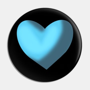 Blue Heart Pin