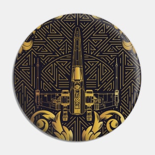 Golden Deco X-Jet Pin