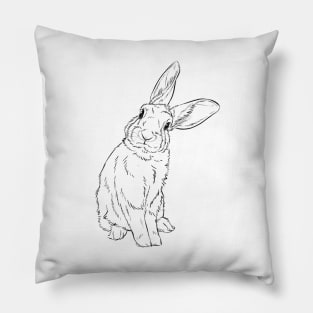 Headtilt Kaninchen Pillow