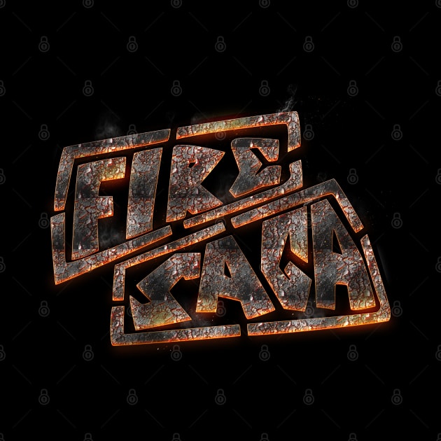 Fire Saga Logo Volcanic Rock by NerdShizzle