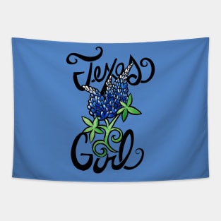 Texas Girl Tapestry