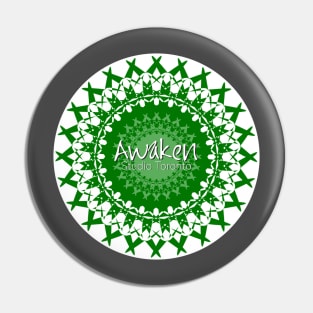 Awaken Mandala Pin