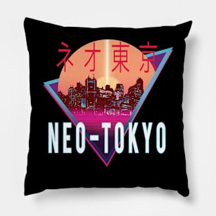 Neo-Tokyo Tourist Souvenir Shirt Pillow