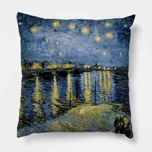 Vincent Van Gogh Starry Night Over the Rhone Pillow