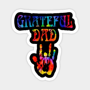 Grateful Dad Dad's Gratitude Tee Celebrate Fatherhood Father's Day Magnet