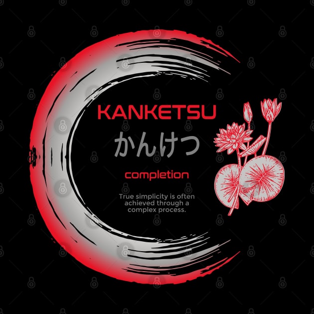 Kanji Symbol Meaning Kanketsu Japanese Enso Circle Budhism Zen Lovers 675 by dvongart