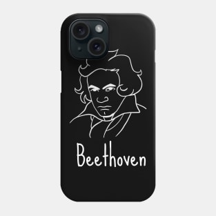 Beethoven - German Classical Music Composer Phone Case